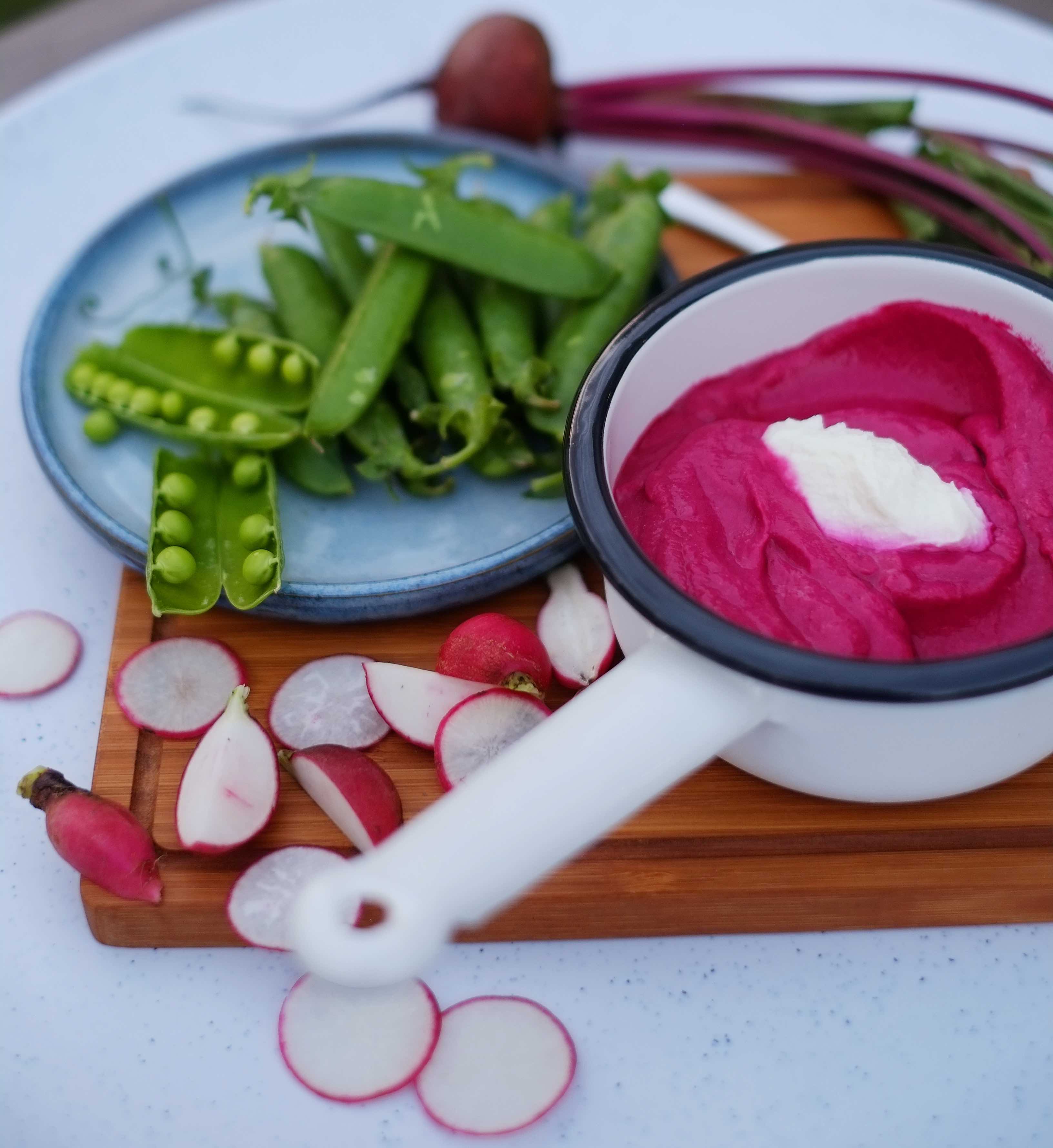 The Beet Goes On Roasted Beetroot And Ricotta Dip Ejd